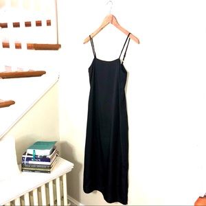 Lou & Grey Fluid Twill Midi Slip Dress